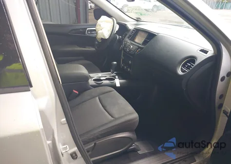 2017 Nissan Pathfinder Sv z USA, uszkodzony, nr VIN 5N1DR2MN5HC663188